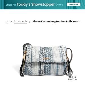 Aimee Kestenberg Patterned Crossbody Bag And Matching Wallet